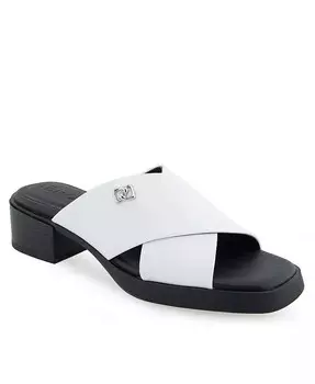 Женские босоножки Duane с орнаментом на низком каблуке Aerosoles, белый