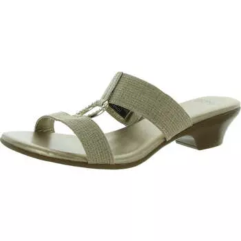 Женские босоножки Eanna на танкетке с декором Jones New York, цвет light gold-yy