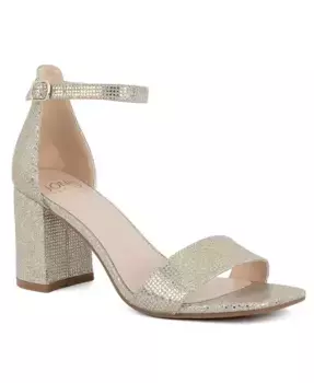 Женские босоножки Early Two Piece на блоке Jones New York, золотой