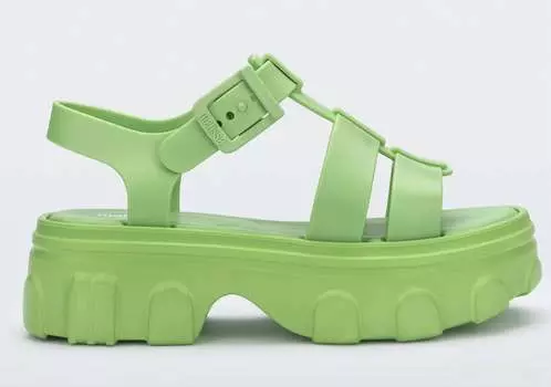 Женские босоножки Ella Platform в зеленом цвете Melissa