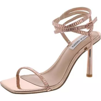Женские босоножки Ensure-S с квадратным носком и ремешками Steve Madden, розовый