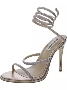 Женские босоножки EXOTICA Wrap на шпильках Steve Madden, цвет rhinestone