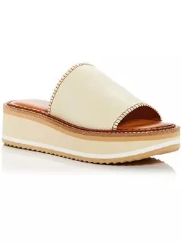 Женские босоножки Fastsp из искусственной кожи на платформе Clergerie Paris, слоновая кость