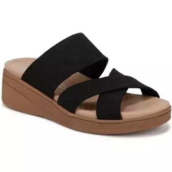 Женские босоножки Fiona на танкетке с ремешками Lifestride, черный