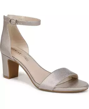 Женские босоножки Florence на блочном каблуке с ремешком на щиколотке, комплект из двух частей LifeStride, коричневый