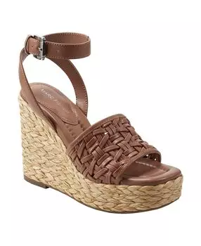 Женские босоножки Godina Espadrille на танкетке с квадратным носком Marc Fisher