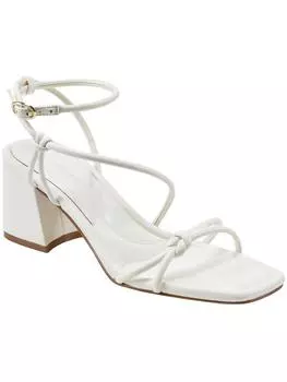 Женские босоножки Gurion из искусственной кожи с ремешками и пяткой Marc Fisher, слоновая кость