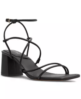 Женские босоножки Harmonni на блочном каблуке с ремешками ALDO, черный