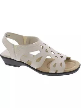 Женские босоножки Holland из искусственной кожи с ремешками и пяткой Easy Street, слоновая кость