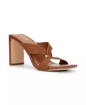 Женские босоножки Inna на каблуке New York & Company, коричневый