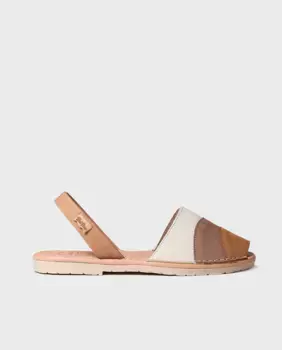 Женские босоножки из нубука с резиновой подошвой Toni Pons, коричневый