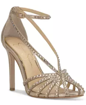 Женские босоножки Jittale на тонких ремешках Jessica Simpson, золотой