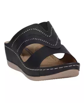 Женские босоножки Johanna на платформе с декоративными элементами GC Shoes, черный