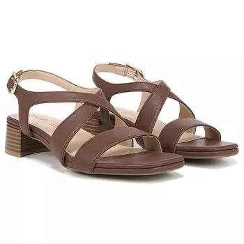 Женские босоножки Jordan на среднем/широком каблуке Lifestride, коричневый