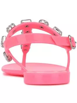 Женские босоножки Juniper с ремешком на пятке из желе Nine West, розовый