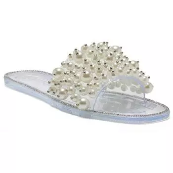 Женские босоножки Kassime 2 с открытым носком и стразами Jessica Simpson, цвет clear jelly