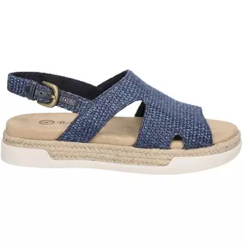 Женские босоножки Kato с тканой пряжкой и пяткой на пятке Bella Vita, цвет Navy Woven