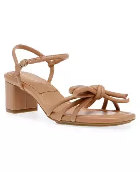 Женские босоножки Kelsi на устойчивом каблуке Anne Klein, коричневый/бежевый