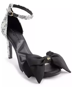 Женские босоножки Kenz Bow Ankle Strap Dress Sandals KARL LAGERFELD PARIS, мультиколор