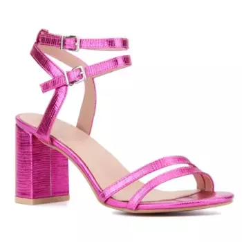 Женские босоножки Laina на квадратном каблуке New York & Company, розовый