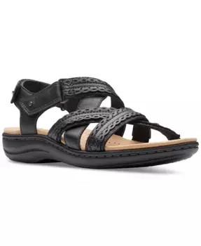 Женские босоножки Laurieann Rena с украшениями и ремешками Clarks, черный