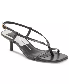 Женские босоножки Laury на низком каблуке с ремешками Dolce Vita, черный