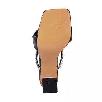 Женские босоножки London Rag Date Look на прозрачном каблуке со стразами London Rag, белый