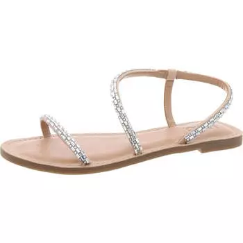 Женские босоножки Mahlah с декором на плоской подошве INC, серебряный