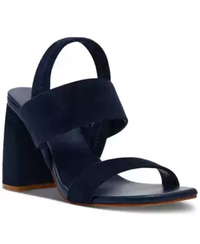 Женские босоножки Marbell на блочном каблуке с ремешком вокруг щиколотки Steve Madden, синий
