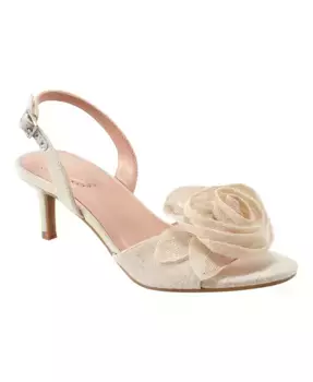 Женские босоножки Marette Rosette на платформе с ремешком вокруг шеи Bandolino, коричневый/бежевый