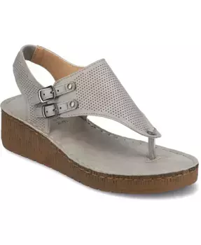 Женские босоножки Mckell на платформе Journee Collection, серый