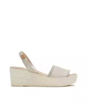 Женские босоножки Menorcan на танкетке CASTELL MENORCA, золотой