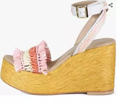 Женские босоножки Muddie Water Wedge Sandals, разноцветные DIBA True, мультиколор