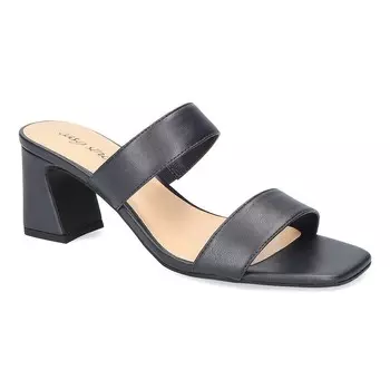 Женские босоножки на блочном каблуке с квадратным носком Easy Street Clovelle, темно-синий