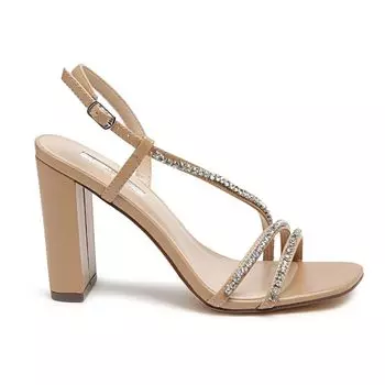 Женские босоножки на блочном каблуке с украшением London Rag Horizon London Rag, золотой