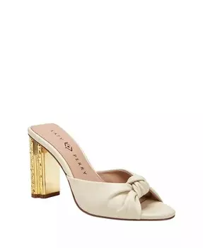 Женские босоножки на блочном каблуке с завязками Katy Perry, белый