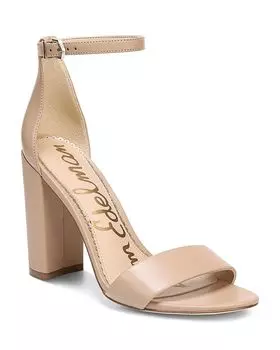 Женские босоножки на блочном каблуке Yaro с ремешком на щиколотке Sam Edelman