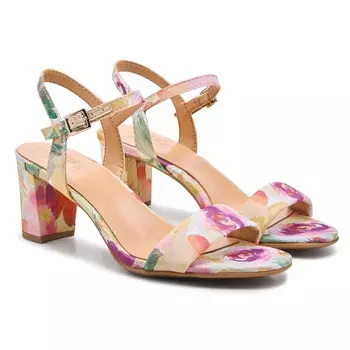 Женские босоножки на каблуке Bristol Naturalizer, мультицветный цветочный принт