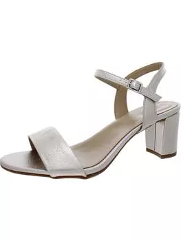 Женские босоножки на каблуке Bristol Naturalizer, серебряный