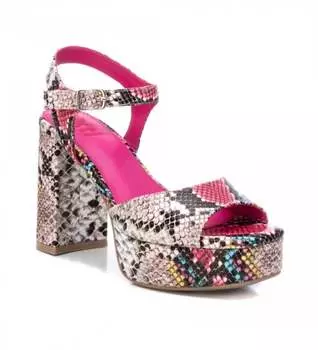 Женские босоножки на каблуке и платформе, разноцветные Xti, мультиколор