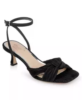 Женские босоножки на каблуке-китенке Jewel Badgley Mischka, черный