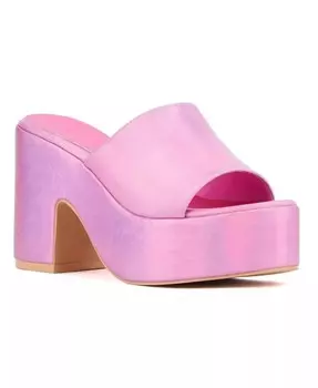 Женские босоножки на каблуке на платформе Crush Olivia Miller, розовый