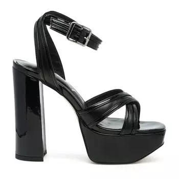 Женские босоножки на каблуке на платформе London Rag, бежевый