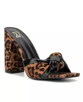 Женские босоножки на каблуке New York & Company, коричневый