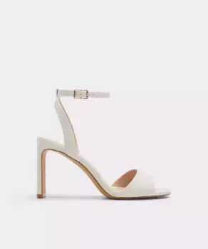 Женские босоножки на каблуке с круглым носком Aldo, белый