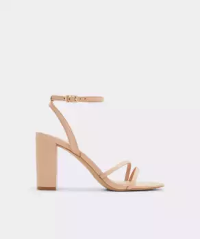 Женские босоножки на каблуке с круглым носком Aldo, бежевый