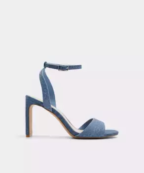Женские босоножки на каблуке с круглым носком Aldo, синий