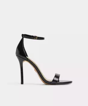 Женские босоножки на каблуке с круглым носком Aldo, черный
