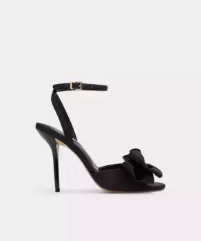 Женские босоножки на каблуке с круглым носком Aldo, черный