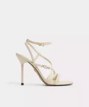 Женские босоножки на каблуке с круглым носком Aldo, бежевый